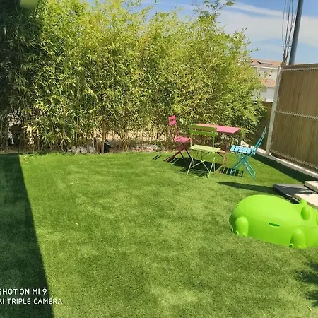 Superbe Rez De Jardin A 10 Minutes Des Plages Châteauneuf-lès-Martigues Extérieur photo